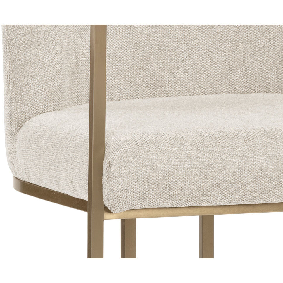 Rayla Belfast Oatmeal Dining Armchair